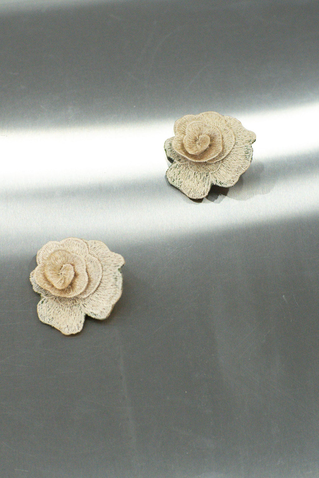 Aretes Rosita Marfil by LORETA PANDERETA